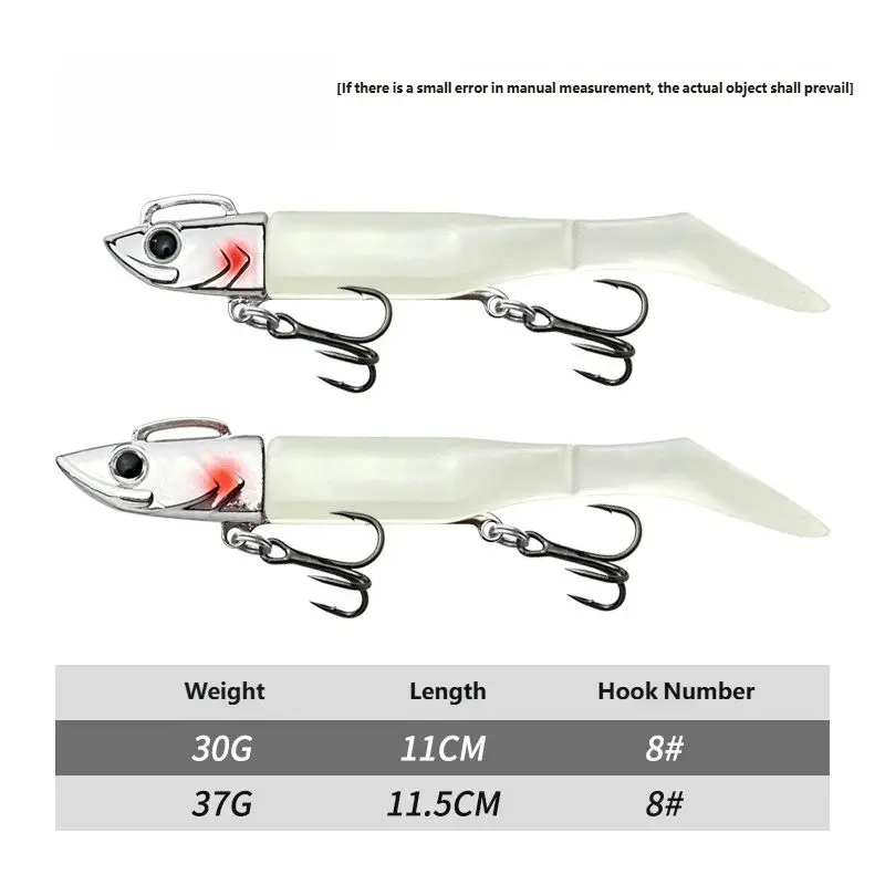 CHEERY Arrival Glow in the Dark Fishing Bait 30g-43g Saltwater ABS Pencil Lure - view 7