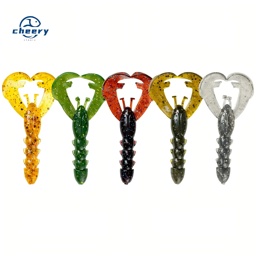 Cheery 15 / Silicone Soft Fishing Bait Shrimp 4 cm /0.45 g