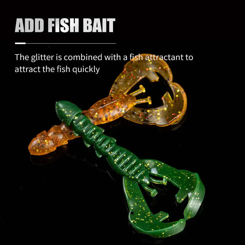 Cheery 15 / Silicone Soft Fishing Bait Shrimp 4 cm /0.45 g ABS Pencil Lure - view 12
