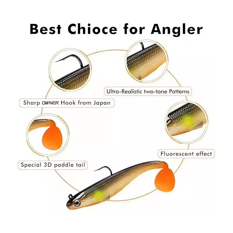 Cheery 90 mm 12 g T Soft PVC Fishing Bait, Hooks, for Trout ABS Pencil Lure - view 8