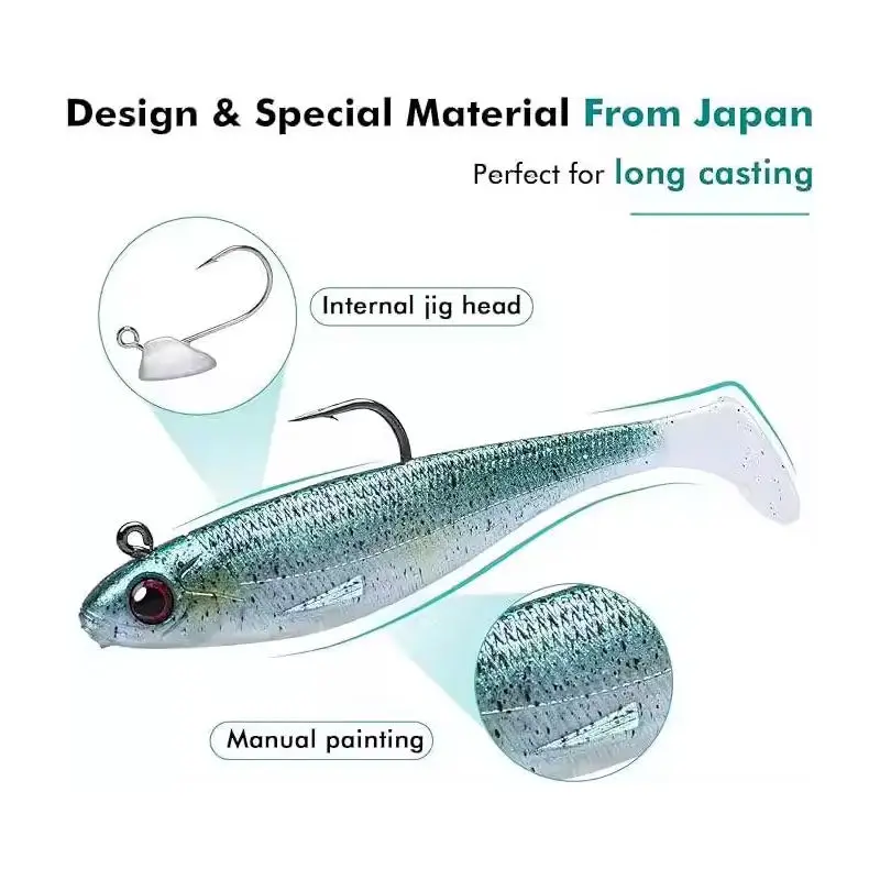 Cheery 90 mm 12 g T Soft PVC Fishing Bait, Hooks, for Trout ABS Pencil Lure - view 18