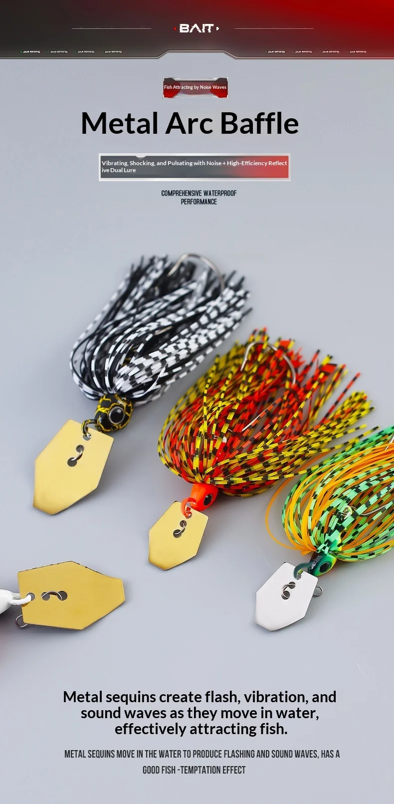 CHEERY Metal Spoon Fishing Bait Hooks 7g/9g/11g/18g/21g ABS Pencil Lure - view 12