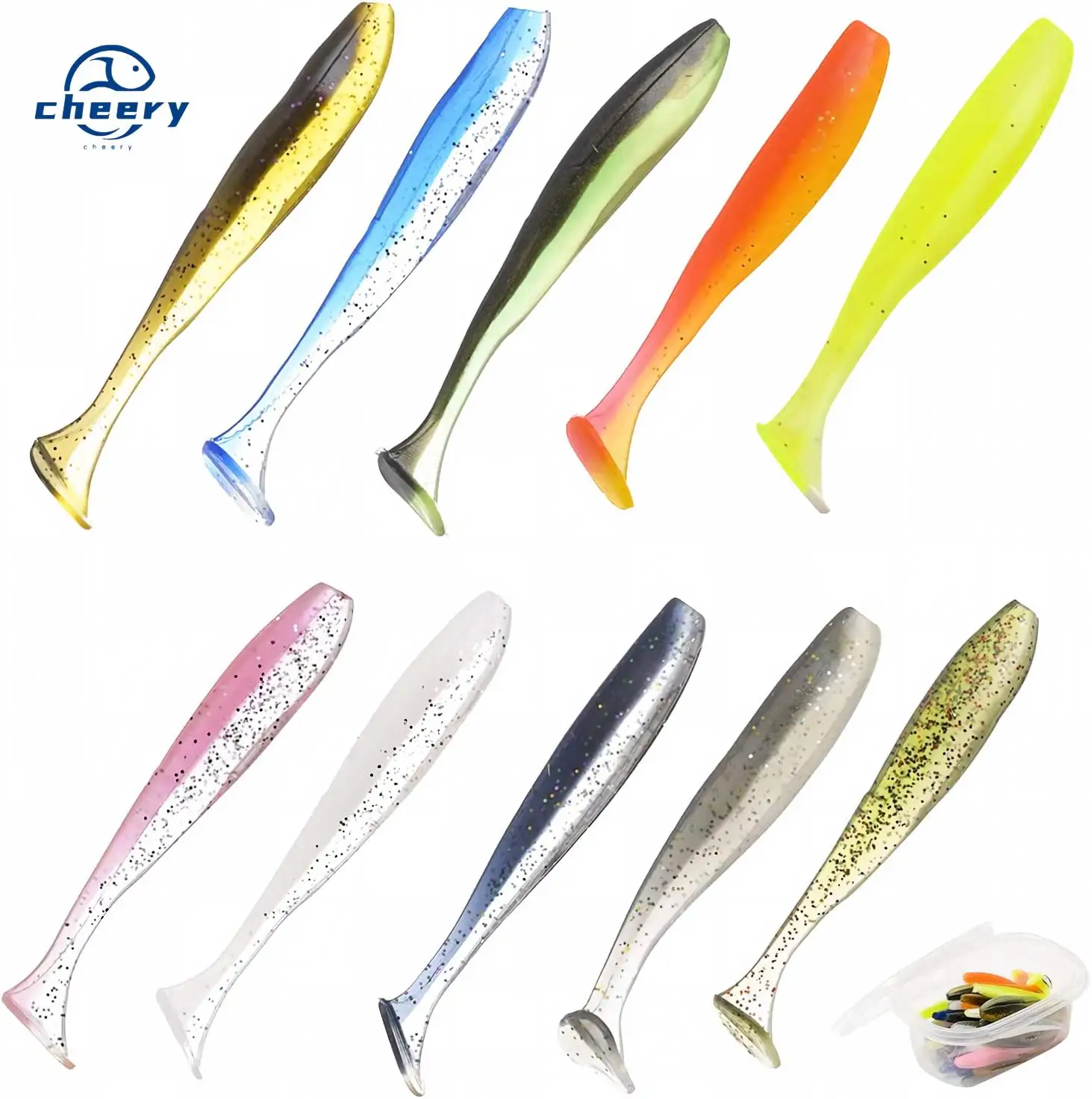 CHEERY Silicone Fishing Bait 6 cm /7 cm