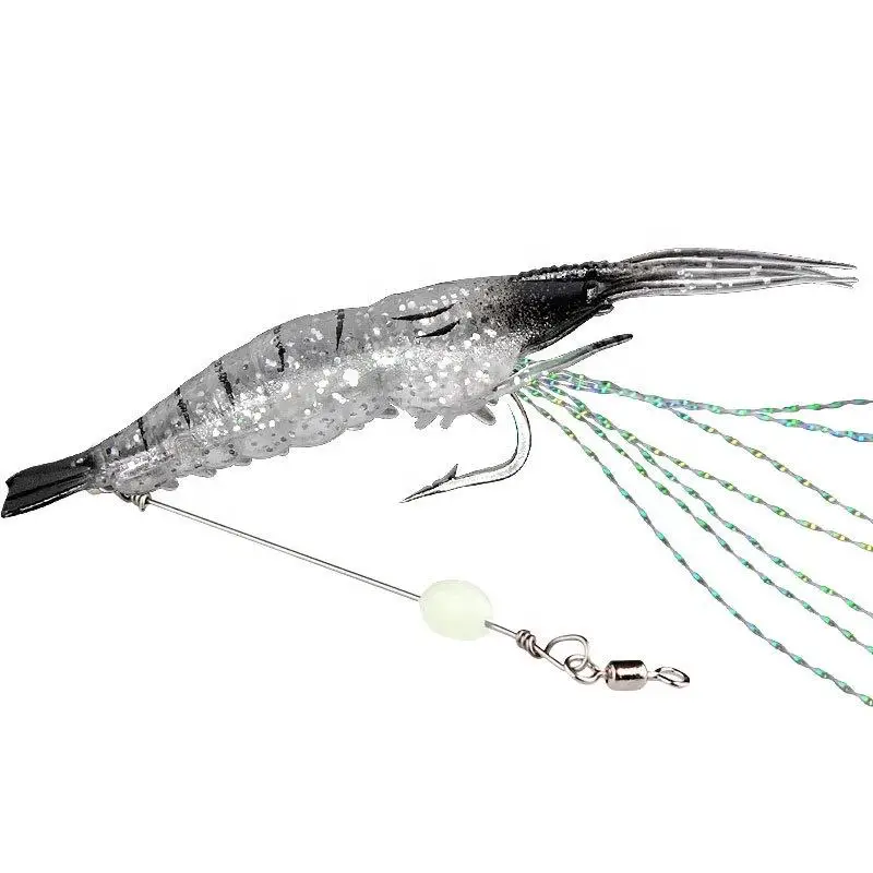 CHEERY Carp PVC Soft Plastic Lure Shrimp Hooks, for ABS Pencil Lure - view 5