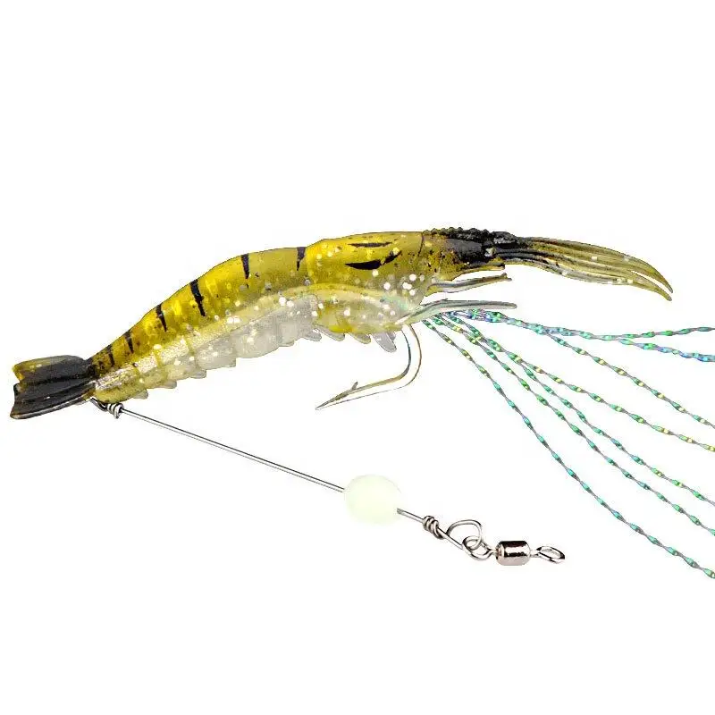CHEERY Carp PVC Soft Plastic Lure Shrimp Hooks, for ABS Pencil Lure - view 9