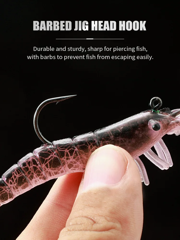 LUSHAZER 2 / Shrimp Plastic Fishing Bait 85 mm 11 g Saltwater ABS Pencil Lure - view 3