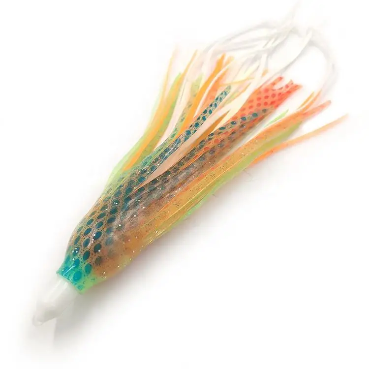PVC Soft Lure Luminous Squid Fishing Bait （ for Saltwater Fish ABS Pencil Lure - view 2