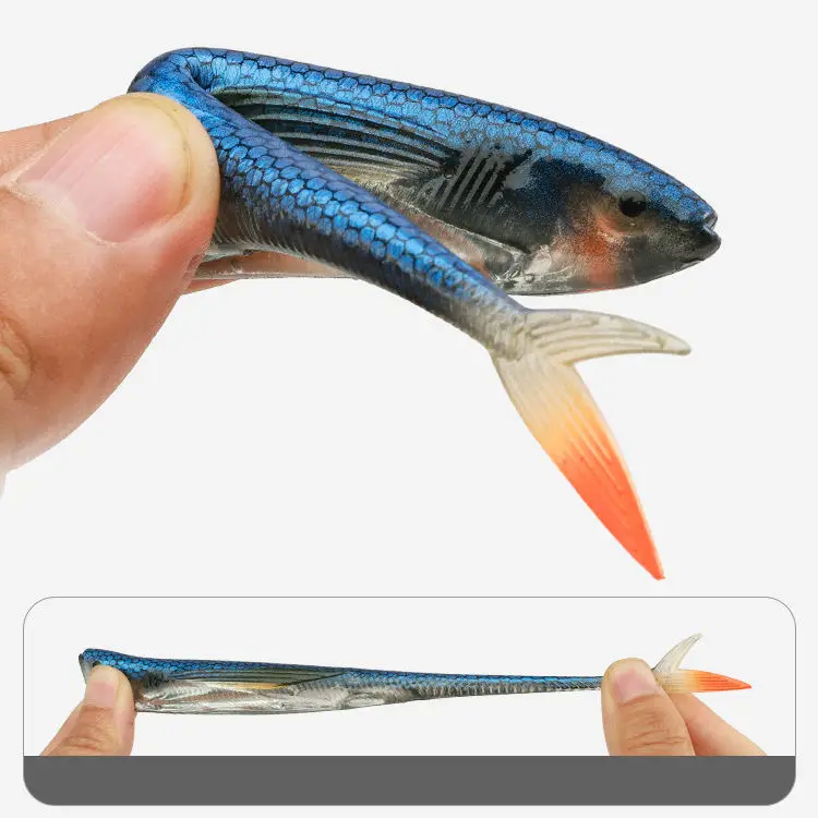 3D PVC Fishing Bait Soft Lure, for Bass 、 Marlin 、, Stream ABS Pencil Lure - view 11
