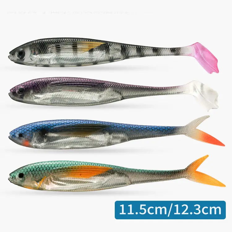 3D PVC Fishing Bait Soft Lure, for Bass 、 Marlin 、, Stream ABS Pencil Lure - view 3
