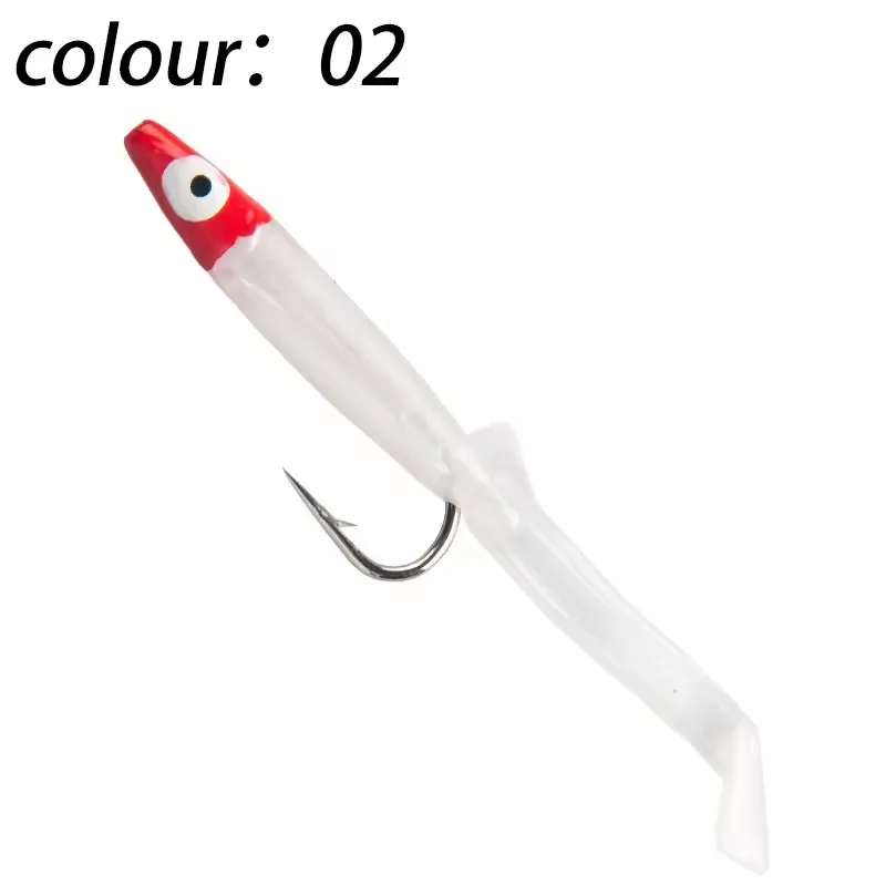 6 cm Luminous Plastic Soft Lure Squid, for Saltwater Fish 、 ABS Pencil Lure - view 4