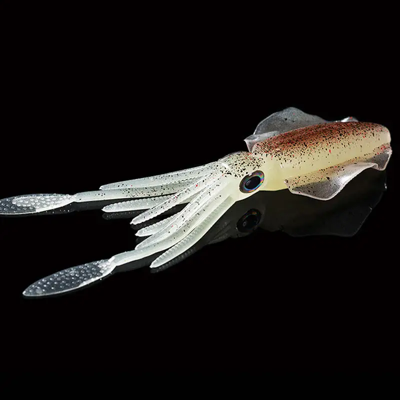 Luminous Trolling Squid, Silicone Octopus Soft Lure ABS Pencil Lure - view 13