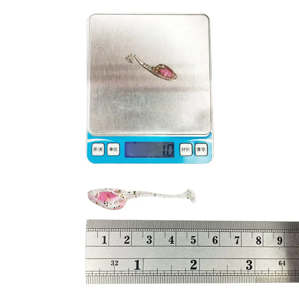 CHEERY 5 cm 1.3 g Soft Lure 1 Luminous Plastic Fishing Bait Bass ABS Pencil Lure - view 5