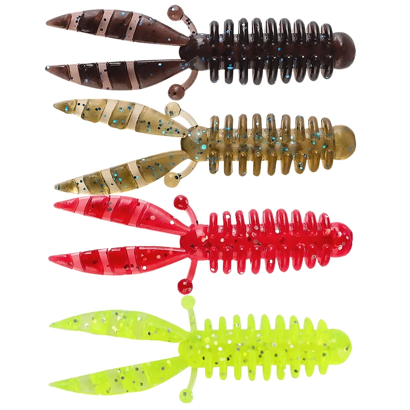 Palmer 55mm 1.9g PVC Soft Shrimp Fishing Bait （ ）