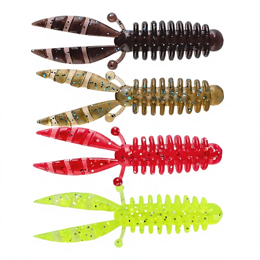 Palmer 55mm 1.9g PVC Soft Shrimp Fishing Bait （ ） ABS Pencil Lure - view 7