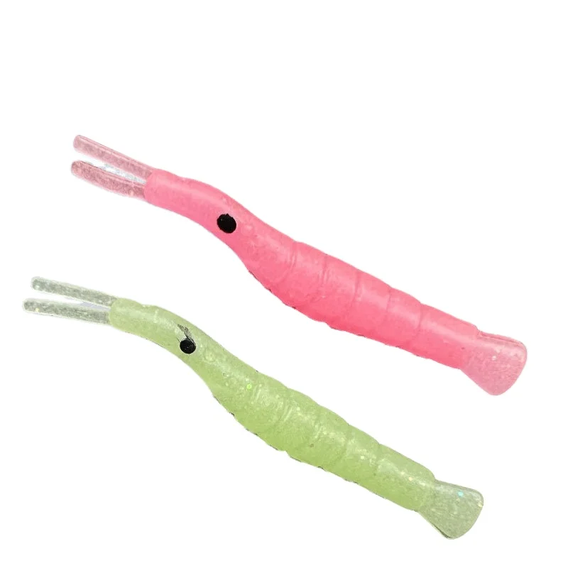 Yiteng Shrimp Luminous Silicone Soft Plastic Lure, for Bass ABS Pencil Lure - view 2