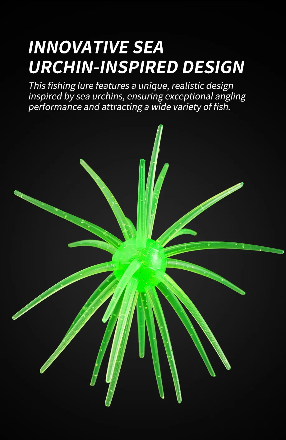 Cheery Soft PVC Fishing Bait, for Saltwater Fish Marlin Bass - 9 ABS Pencil Lure - detail 3