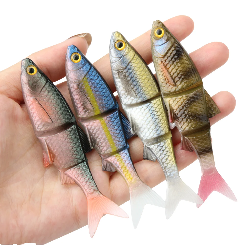 Spinpoler Pike Swimbait Shad Soft Fishing Bait PVC 3 ABS Pencil Lure - view 1