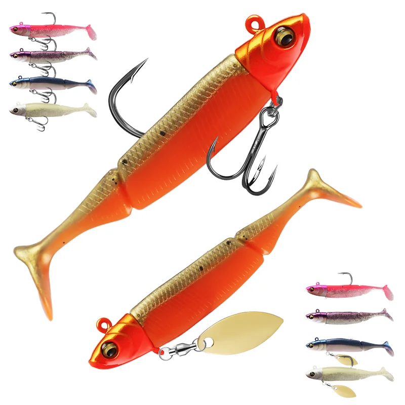 15 g 20 g Metal Plastic Silicone Fishing Bait Lead Minnow Soft