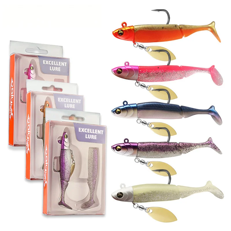 T Lead Fishing Bait, 9.5 cm 20 g Glow in the Dark JIG T Soft Lure ABS Pencil Lure - view 5