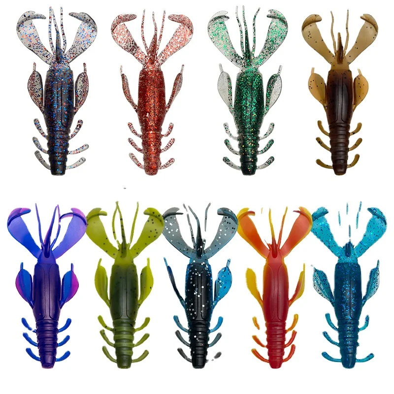 Fishing Bait Set 10g: Bass 、 、 、 Plastic Shrimp 、 、