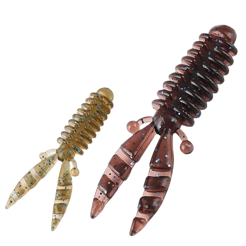 Palmer 55mm 1.9g PVC Soft Shrimp Fishing Bait （ ） ABS Pencil Lure - view 3