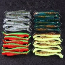 Stainless Steel Soft Plastic Lure 8 cm 6 T for Freshwater ABS Pencil Lure - view 6