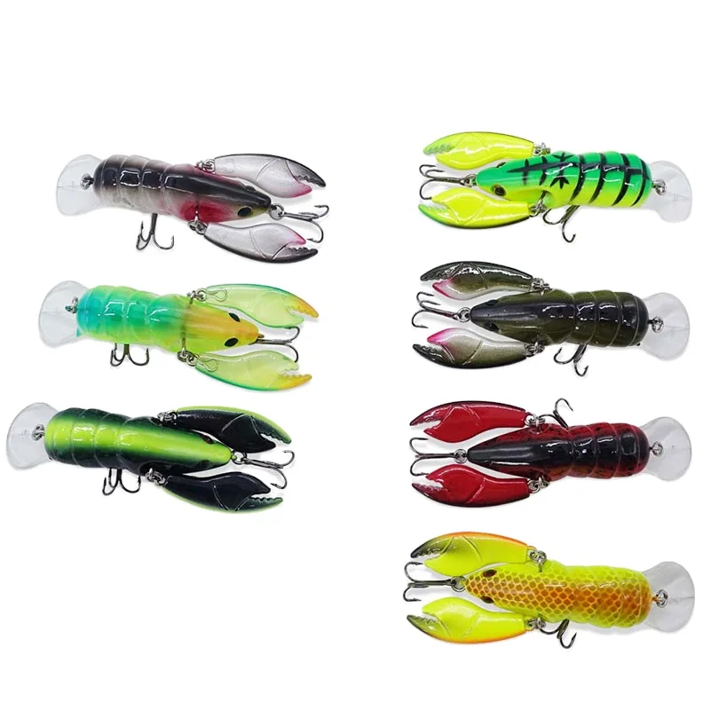 Shrimp 9g Plastic Fishing Bait ABS