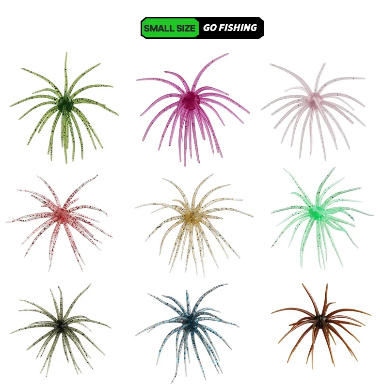 Cheery Sea Urchin TPE Soft Lure Fishing Bait for Bass 、 、 、 ABS Pencil Lure - view 12
