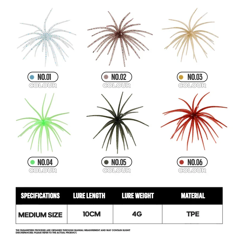 Cheery Sea Urchin TPE Soft Lure Fishing Bait for Bass 、 、 、 ABS Pencil Lure - view 18