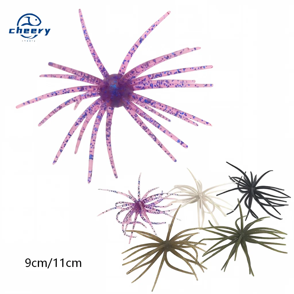 CHEERY 9cm 11cm Soft Lure TPE Artificial Fishing Bait for Bass