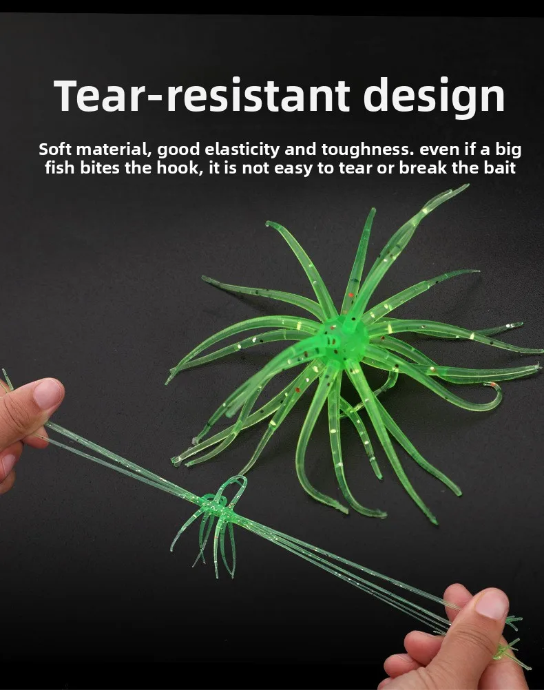 Soft Worm TPE Plastic Lure Fishing Bait ( )- ABS Pencil Lure - view 9