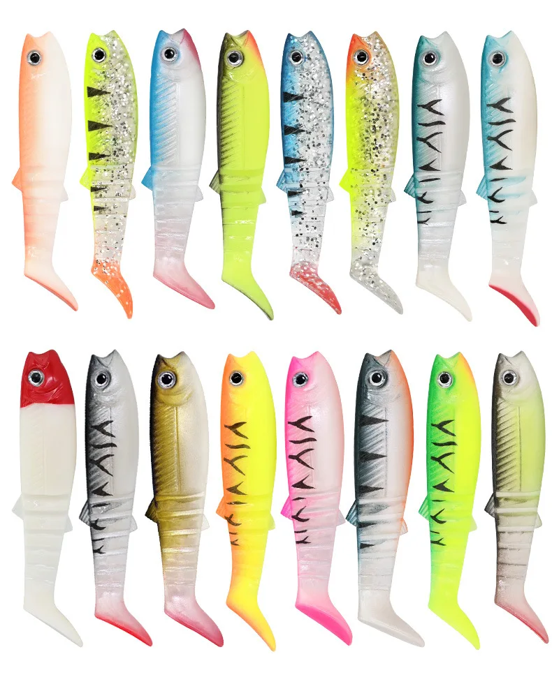 CHEERY Paddle Tail Soft Swimbait Fishing Bait Plastic Lure ABS Pencil Lure - view 16