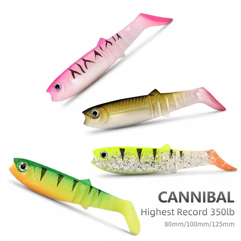 CHEERY Paddle Tail Soft Swimbait Fishing Bait Plastic Lure ABS Pencil Lure - view 4