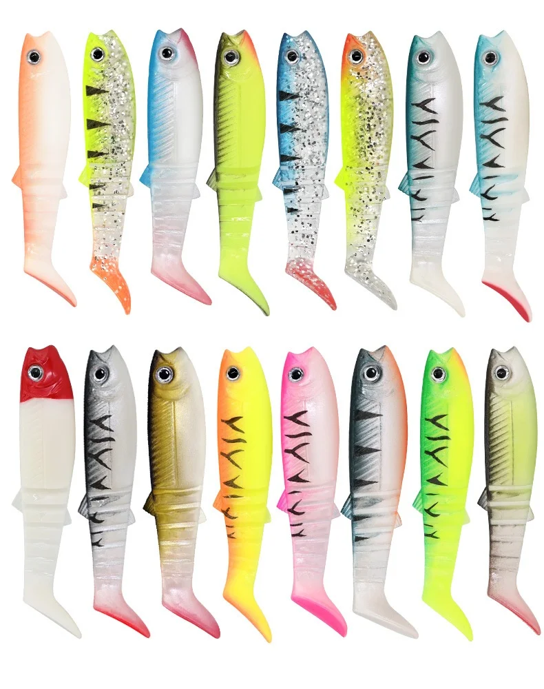 CHEERY Paddle Tail Soft Swimbait Fishing Bait Plastic Lure ABS Pencil Lure - view 8