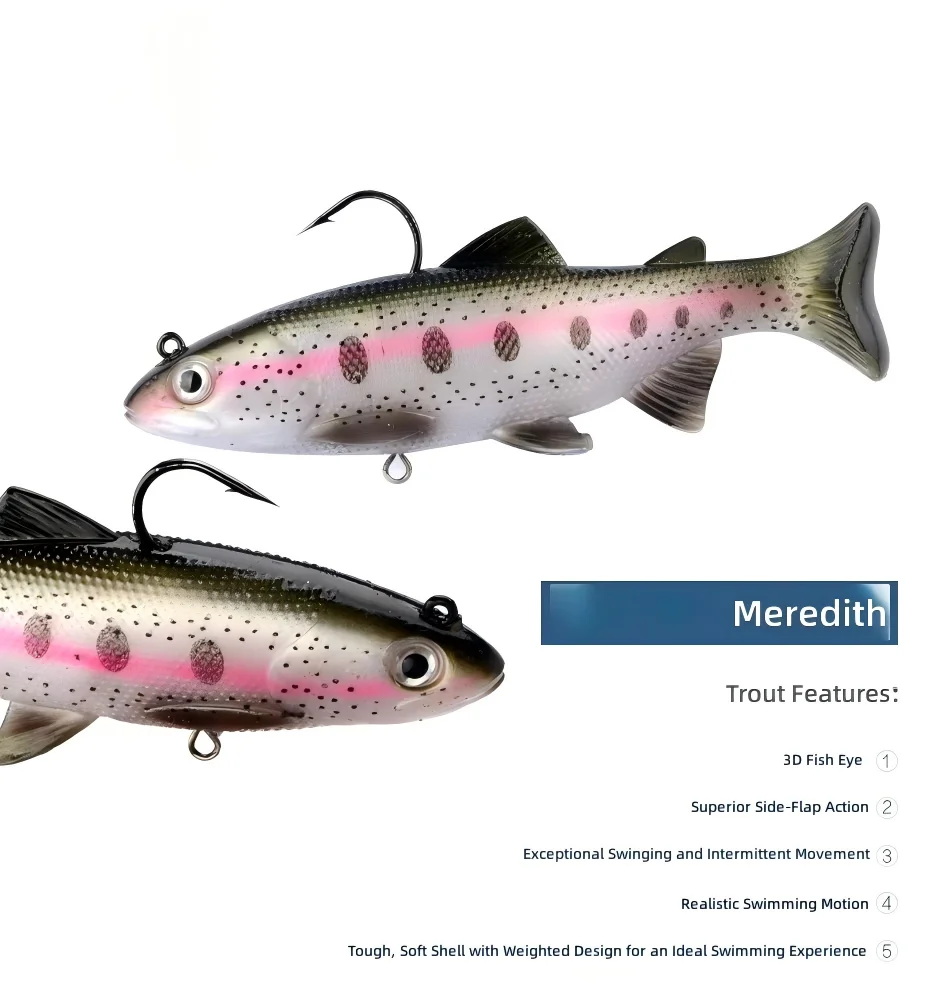 CHEERY 12cm/15cm Soft Lure Fishing Bait Plastic for Trout ABS Pencil Lure - view 9