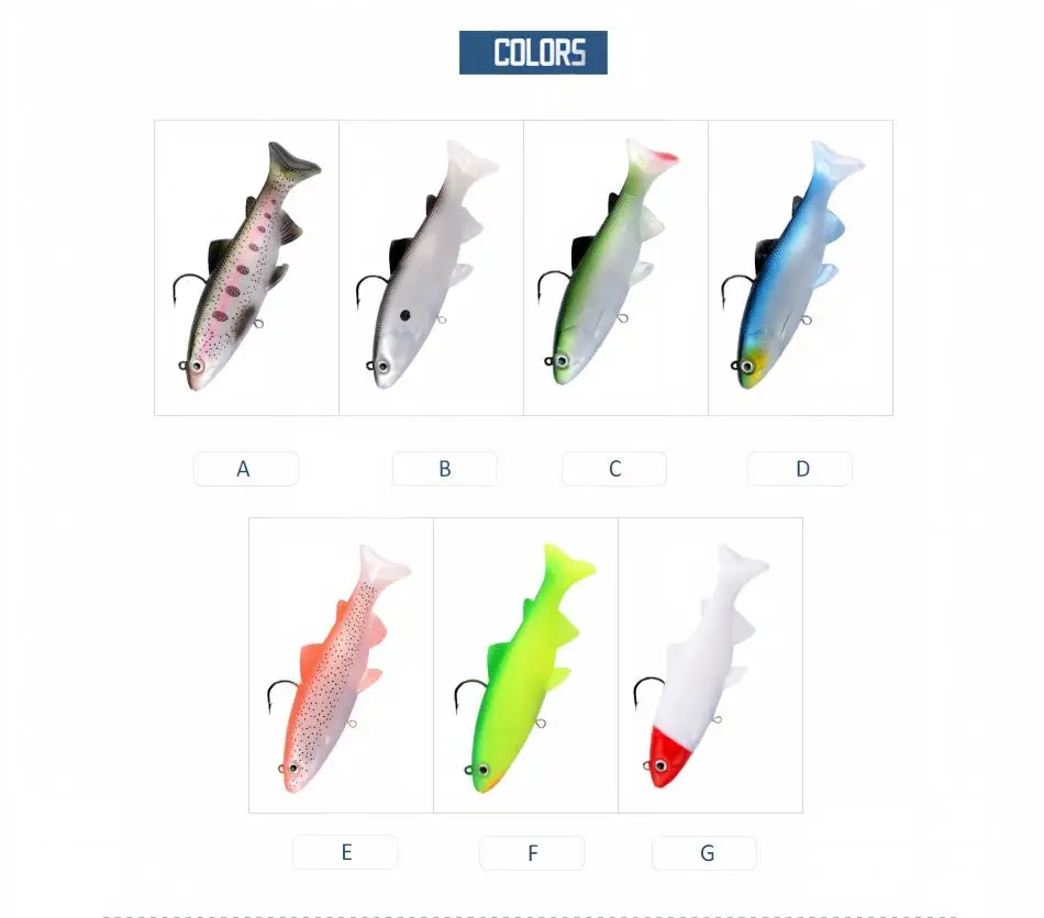 CHEERY 12cm/15cm Soft Lure Fishing Bait Plastic for Trout ABS Pencil Lure - view 12