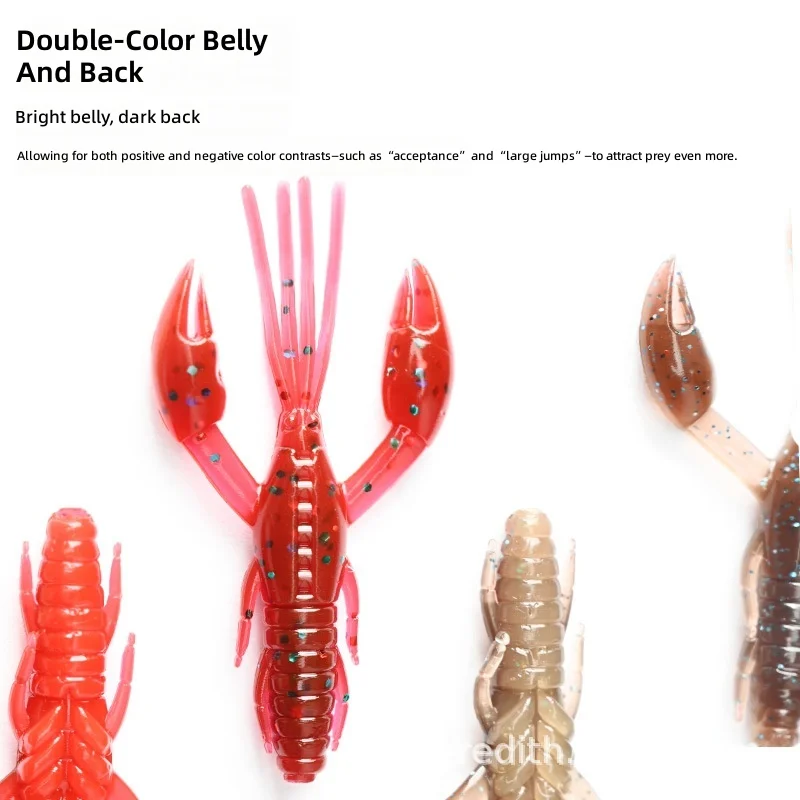 CHEERY 5cm/6.5cm/8cm Shrimp Soft Lure Artificial Fishing Bait ABS Pencil Lure - view 1