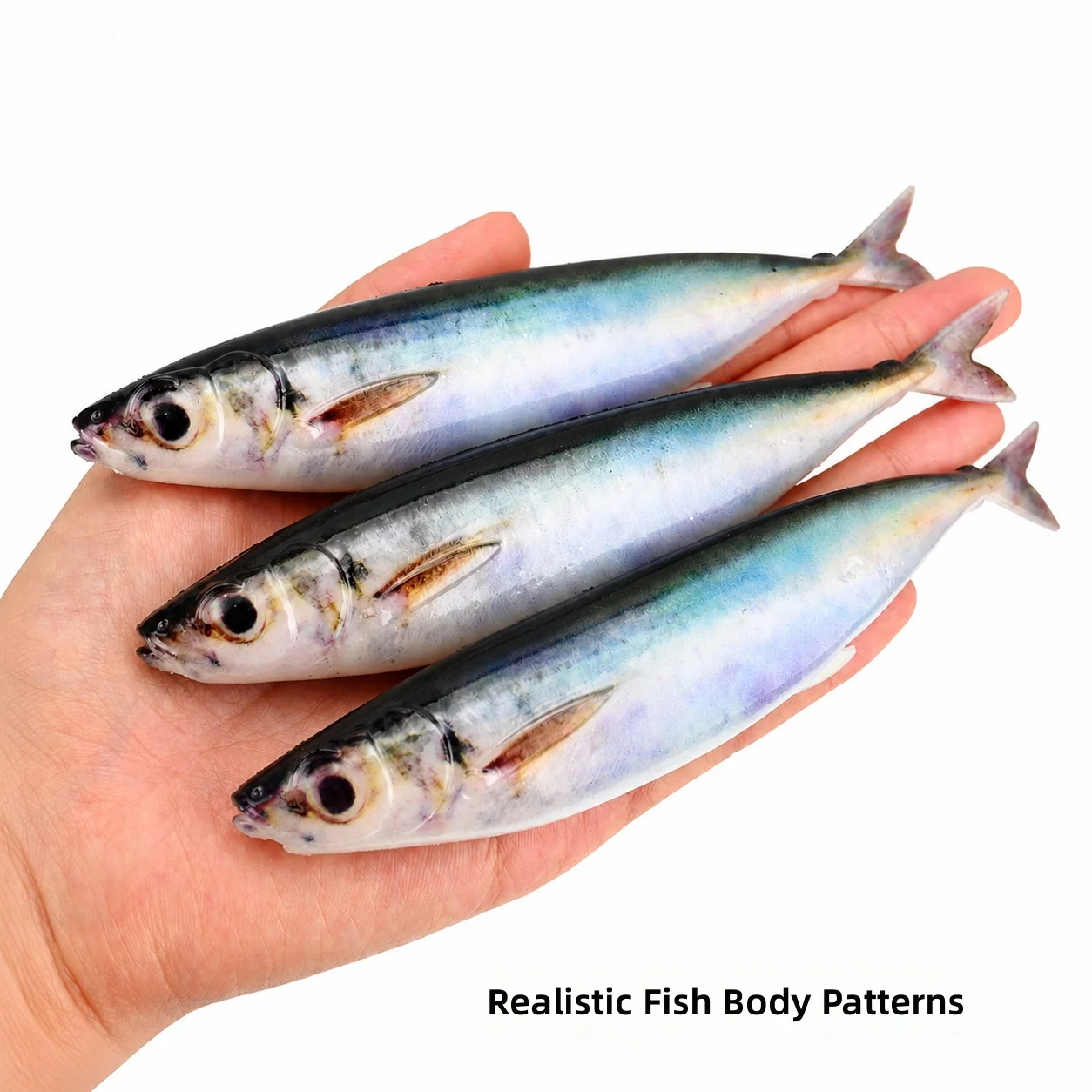 CHEERY Soft Fishing Bait Artificial Saltwater Trolling for Bass ABS Pencil Lure - view 12