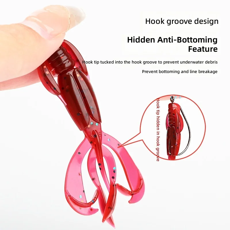 Brand K Bionic CrazyFlapper Soft Lure Fishing Bait 10, for ABS Pencil Lure - view 3