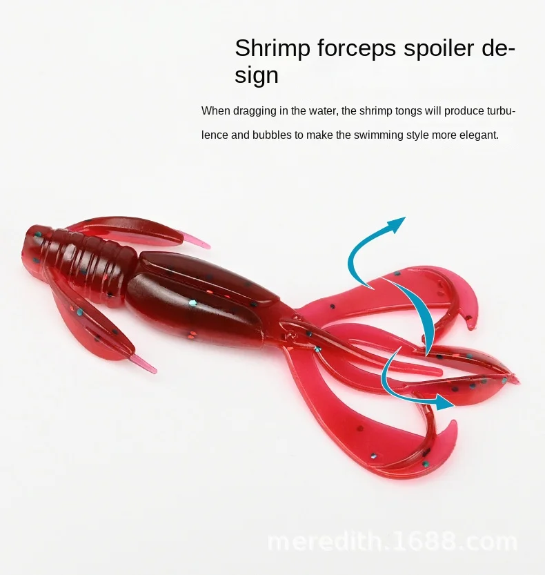 Brand K Bionic CrazyFlapper Soft Lure Fishing Bait 10, for ABS Pencil Lure - view 11