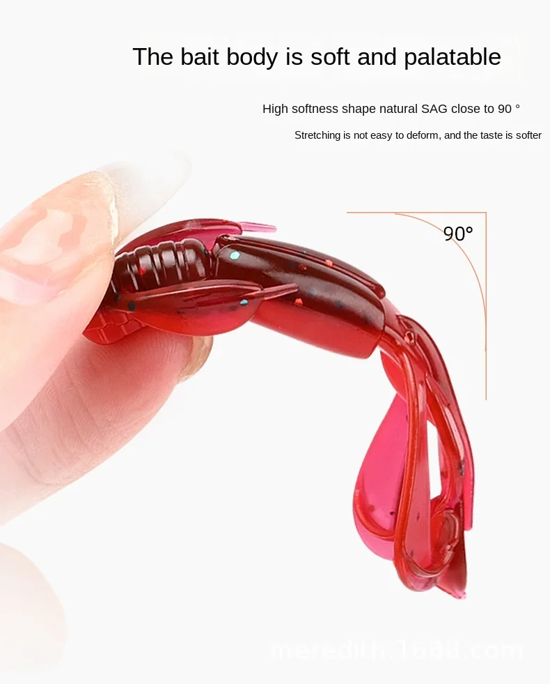 Brand K Bionic CrazyFlapper Soft Lure Fishing Bait 10, for ABS Pencil Lure - view 12