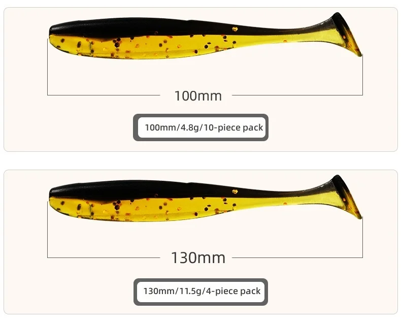 CHEERY T Soft Swimbait Lure Freshwater Fishing Bait for Bass ABS Pencil Lure - view 9