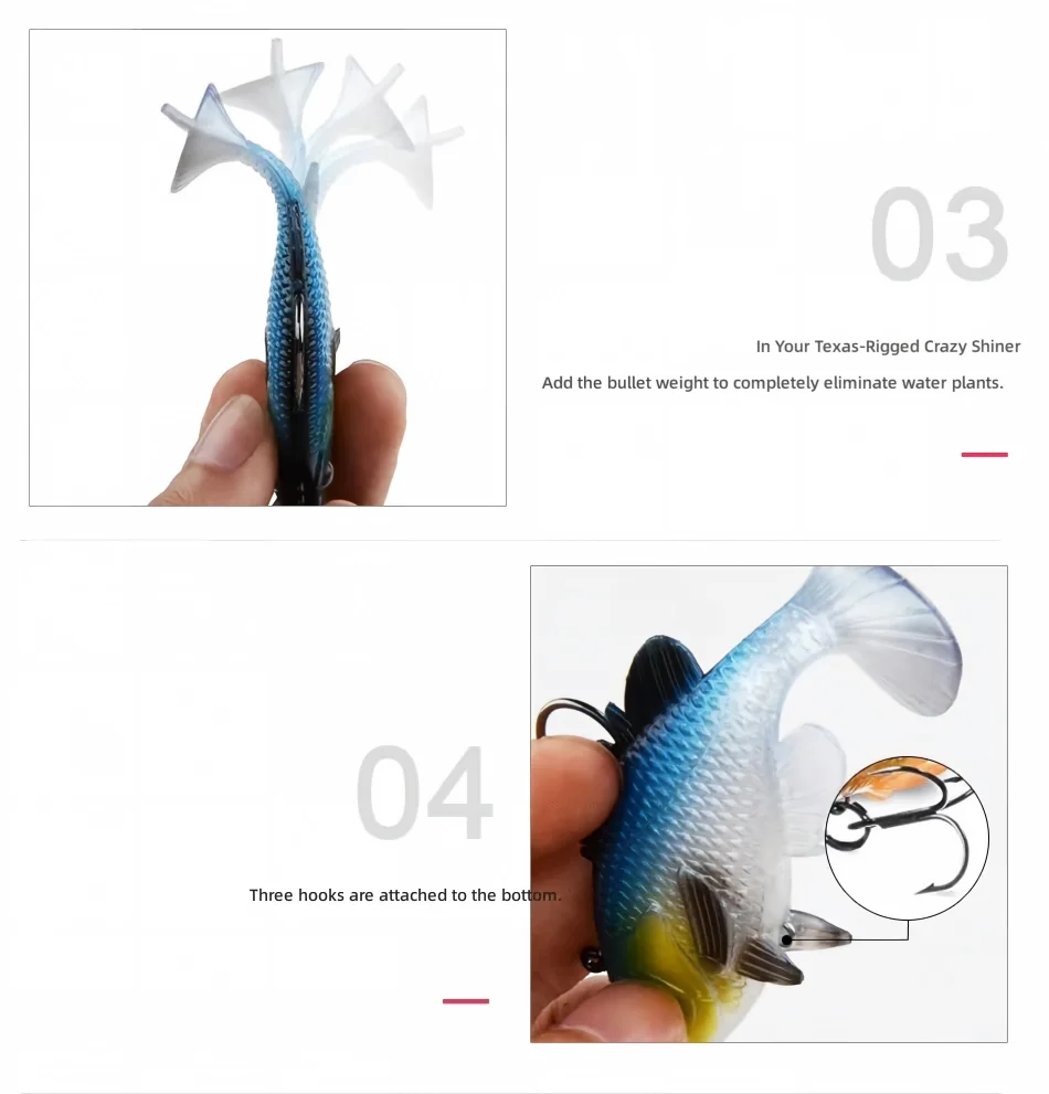 Cheery Soft Swimbait 21.6 g Artificial Fishing Bait Saltwater ABS Pencil Lure - view 9