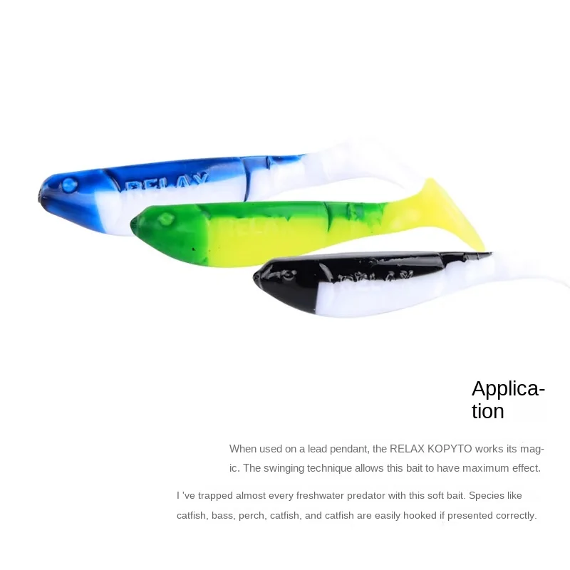 CHEERY Paddle Tail Soft Swimbait 7cm 8.5cm Bass Plastic Lure ABS Pencil Lure - view 5