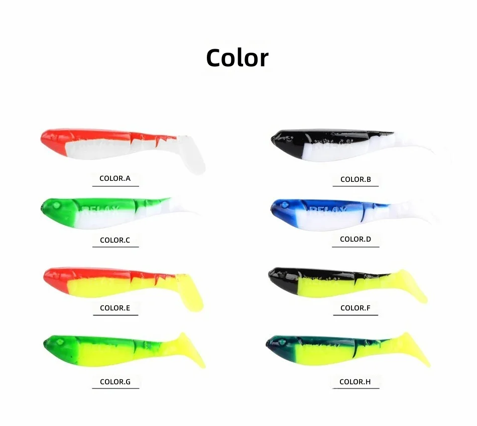 CHEERY Paddle Tail Soft Swimbait 7cm 8.5cm Bass Plastic Lure ABS Pencil Lure - view 15