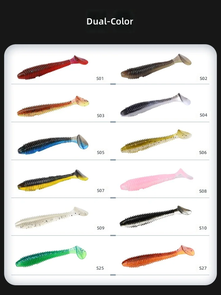 CHEERY Paddle Tail Soft Swimbait Plastic Lure Freshwater ABS Pencil Lure - view 11