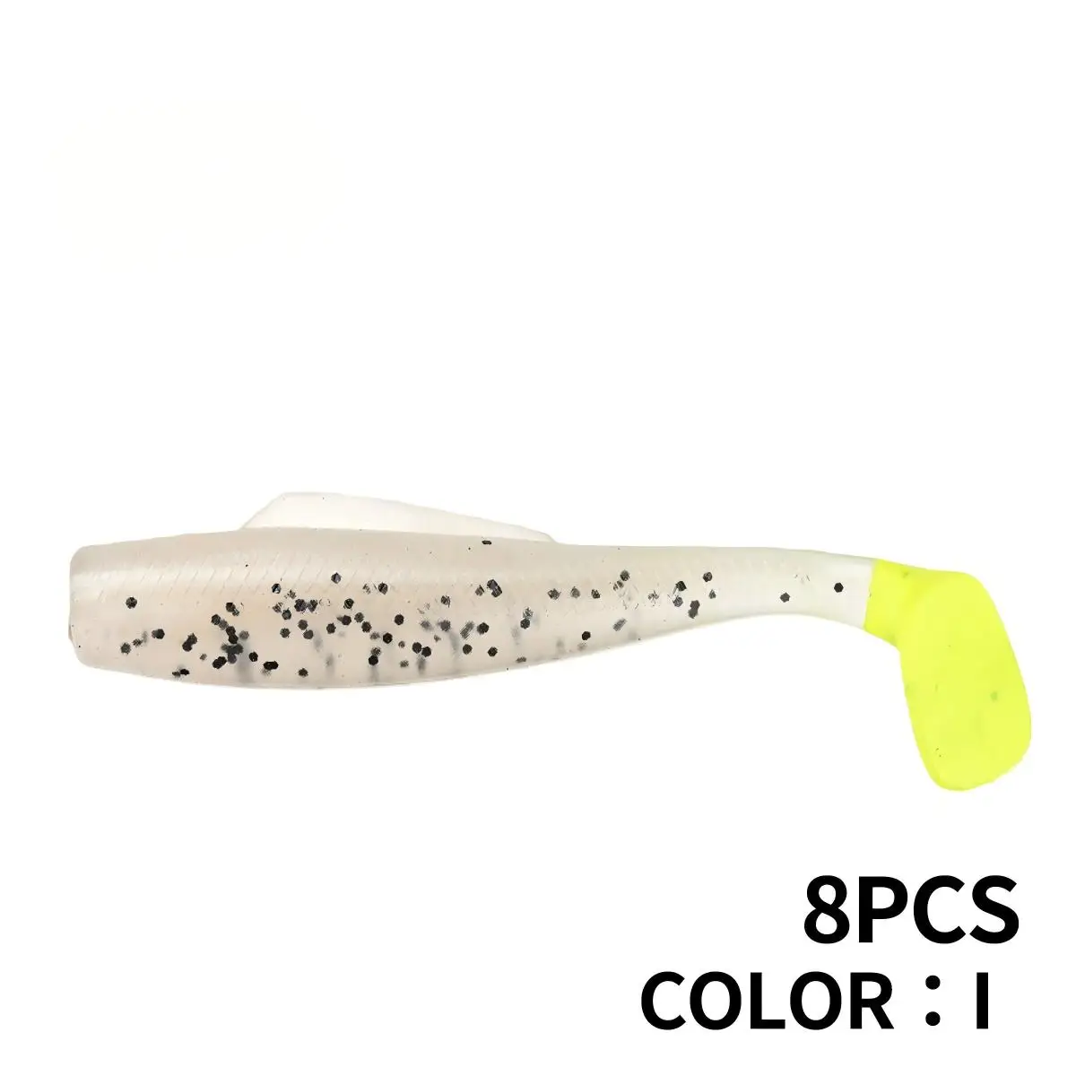 CHEERY 8CM Paddle Tail Soft Swimbait Plastic Lure Freshwater ABS Pencil Lure - view 9