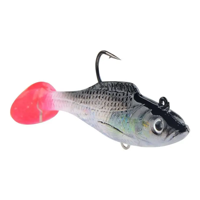 CHEERY 7/10CM T Fishing Bait Soft Swimbait Hooks Plastic Lure, ABS Pencil Lure - view 1