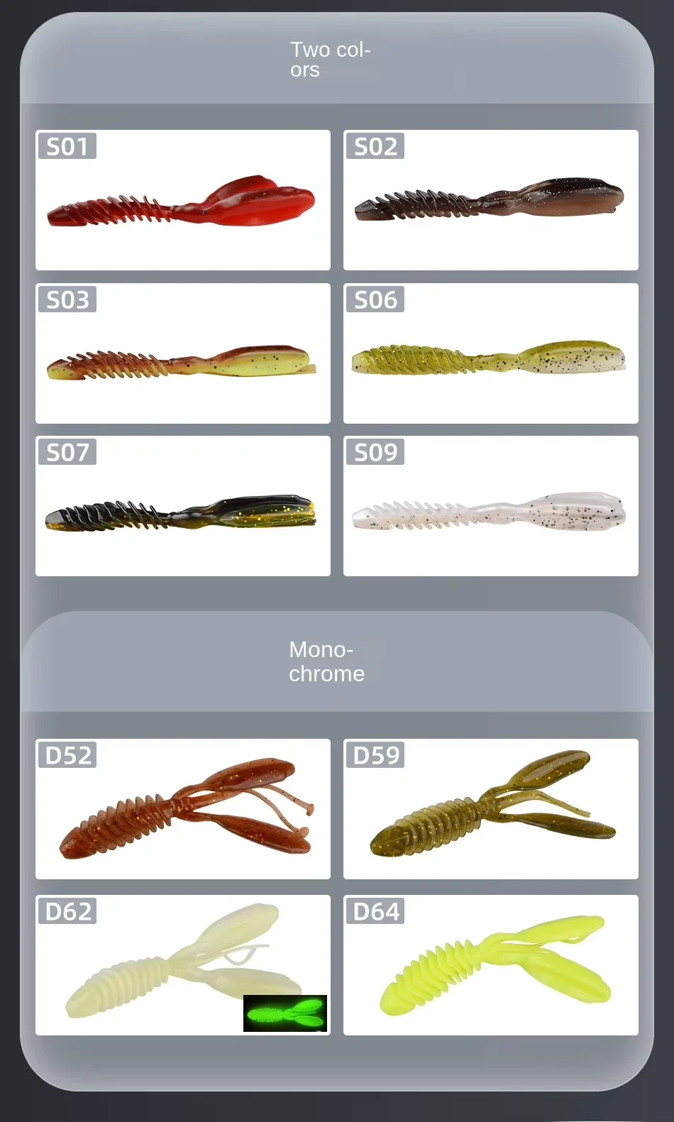 CHEERY Shrimp Soft Lure Freshwater Saltwater Worm Pond Bass ABS Pencil Lure - view 5