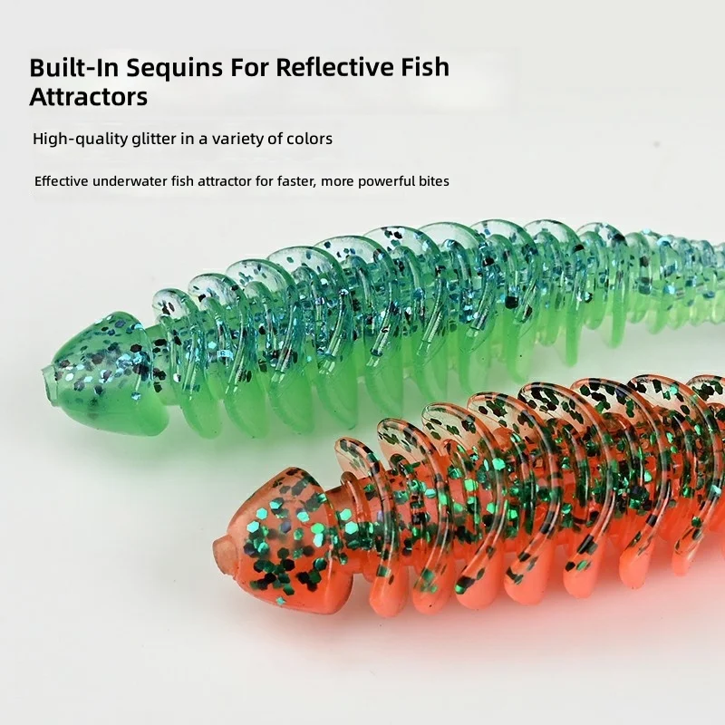 CHEERY 6.5CM/8CM Paddle Tail Soft Lure Worm, for Bass 、 、 、 Pond ABS Pencil Lure - view 7